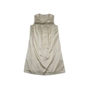 Calvin Klein Ivory Women's Size 6‎ Sleeveless Dress Sequin Front